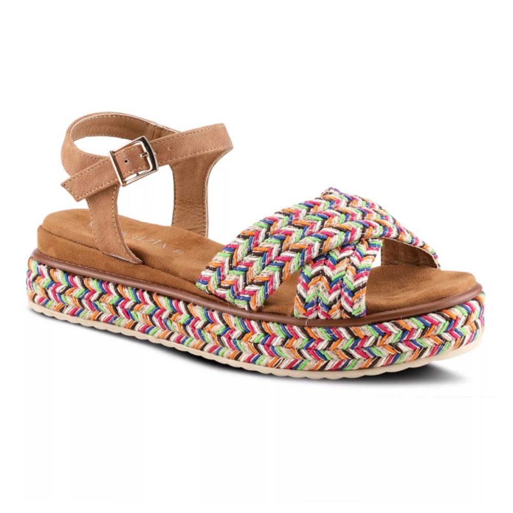 Patrizia Multicolor Platform Sandals